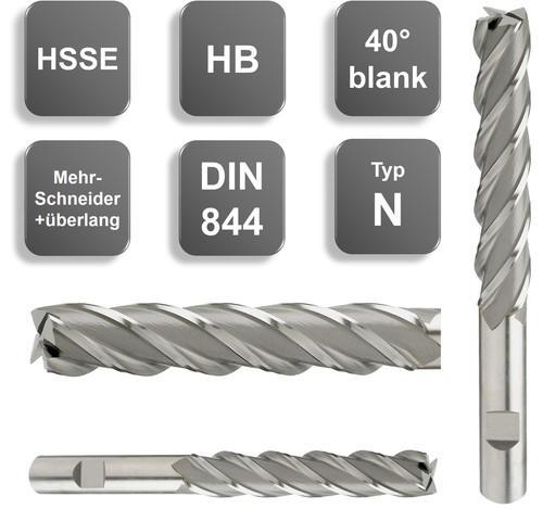 Hsse schaftfräser hb - hsse-schaftfräser,