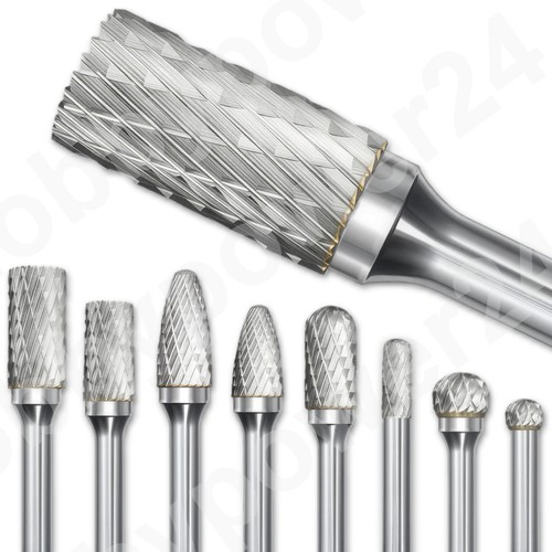 Frässtifte set 6mm schaft - 6mm,