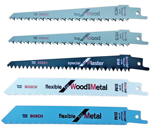 Bosch 5er sägeblatt set - 5er,