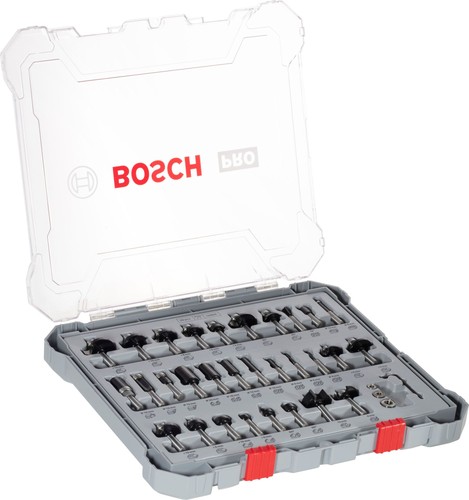 Bosch mixed fräser set - 8, mm