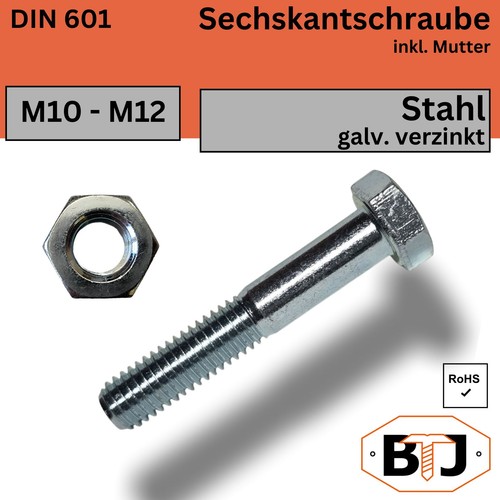 Din 601 sechskantschrauben mit - 601,