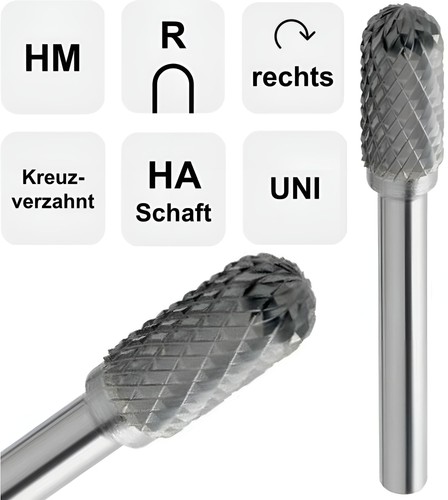 Vhm frässtift walzenrundform - vhm-frässtift,