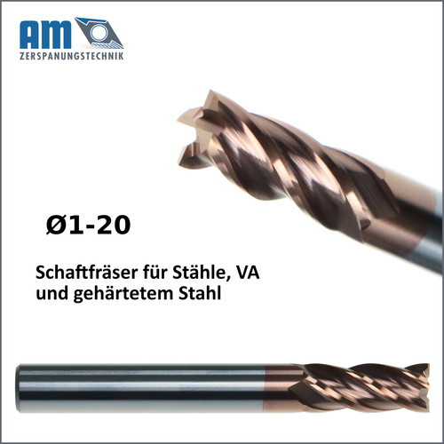 Vhm schaftfräser fräser - vhm,